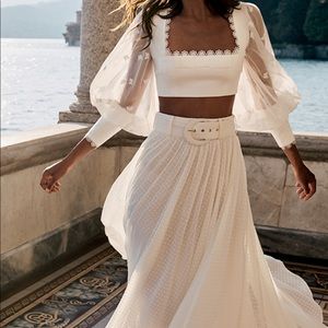 Zimmermann Super Eight Flutter Bodice